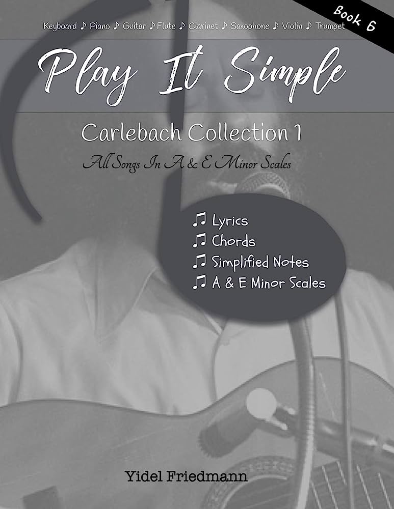 Play It Simple - Carlebach Collection 1 (Book)