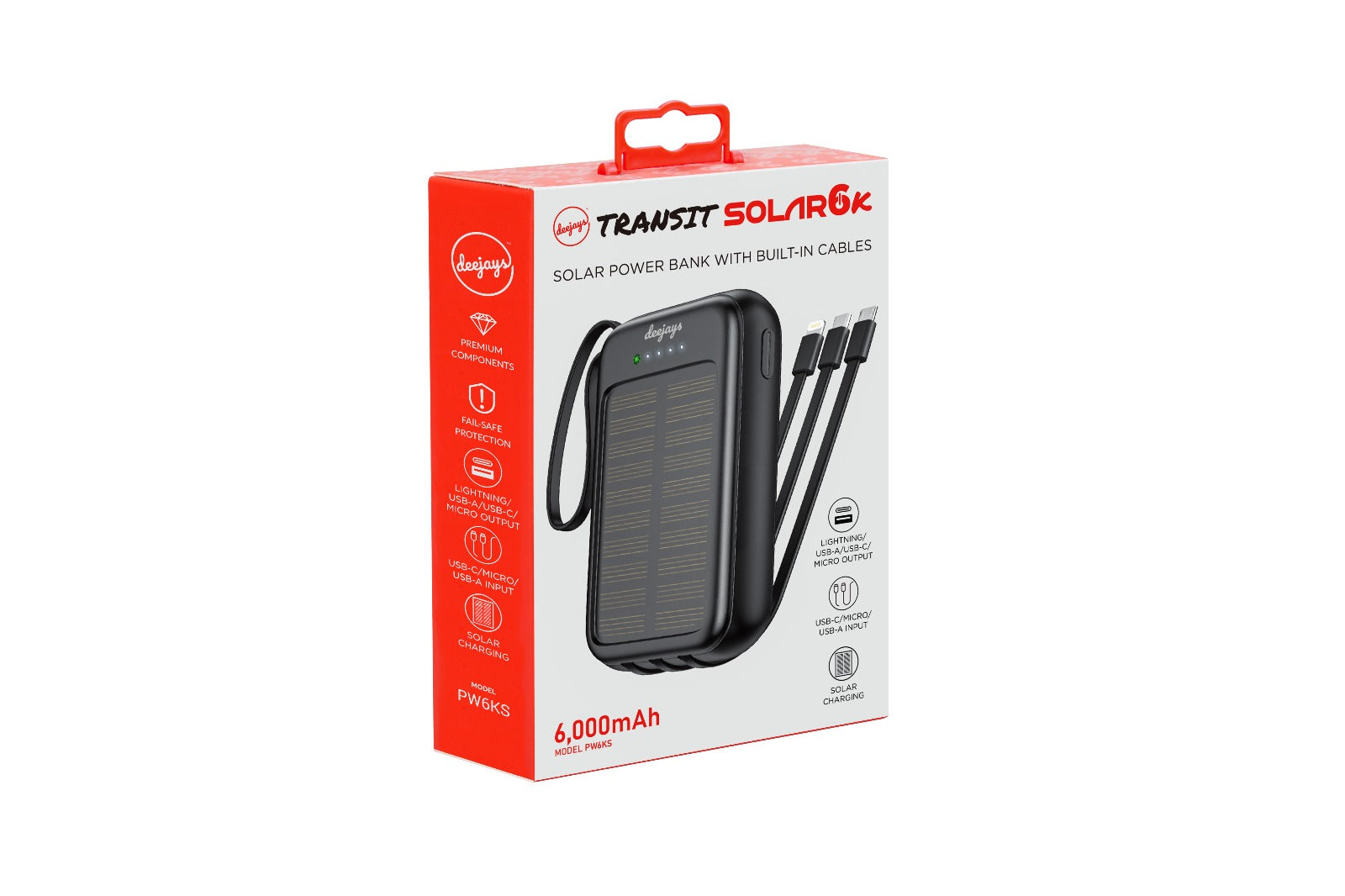 Powerbank Solar (6000 MAH)