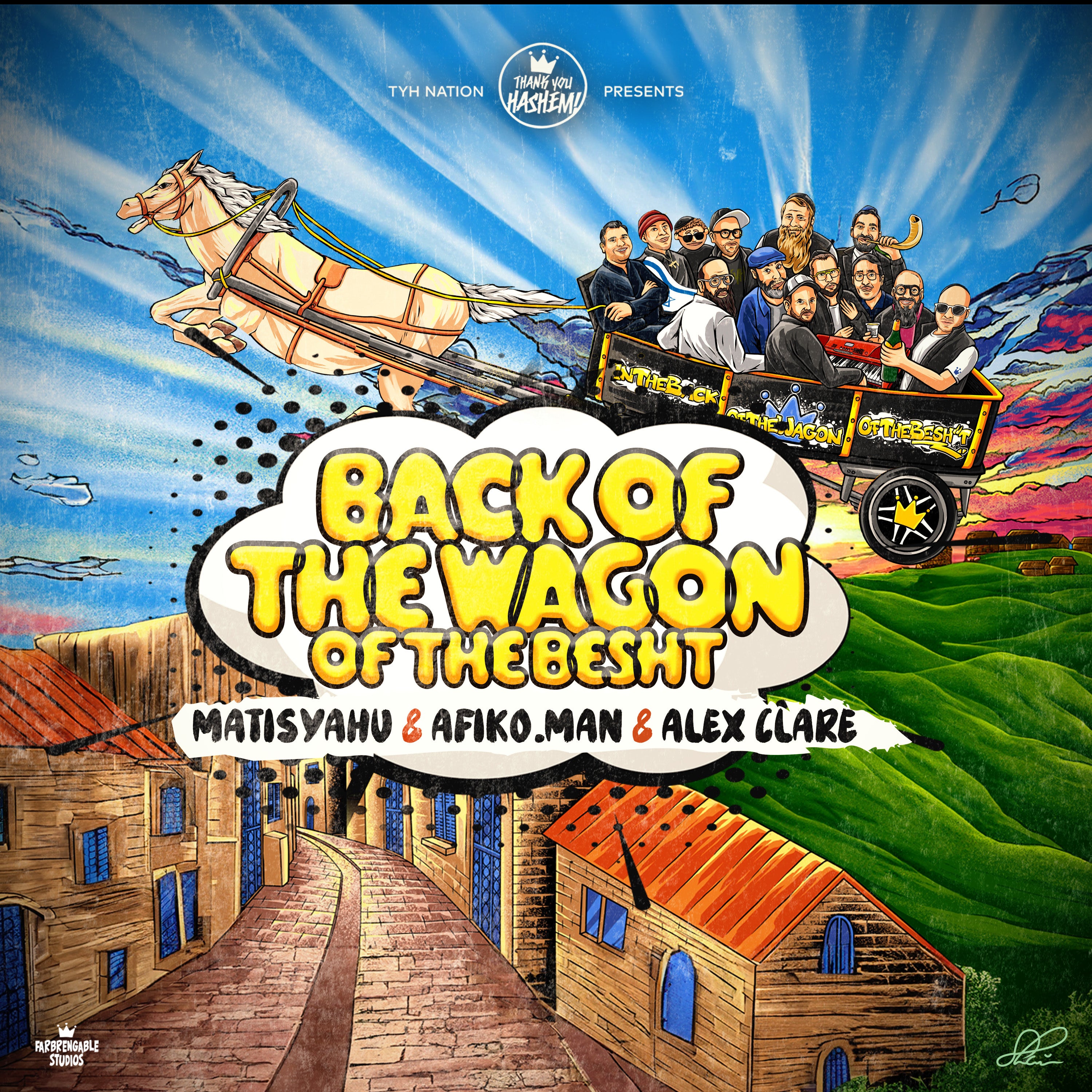 Matisyahu, Afiko.man & Alex Clare - Back Of The Wagon (Single)