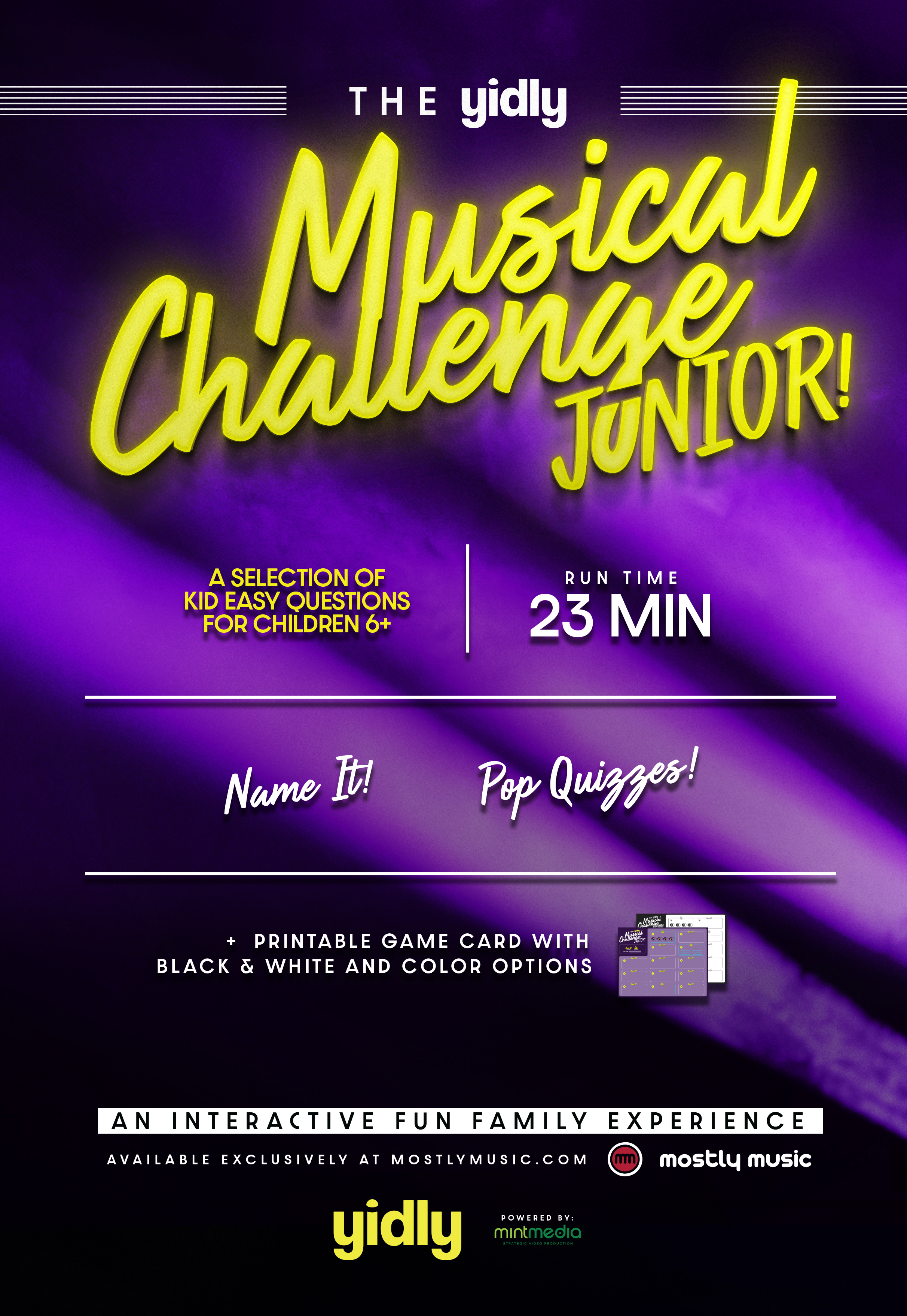 Yidly - Musical Challenge Junior (Interactive Video)