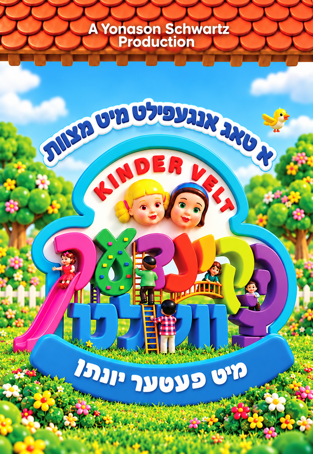Kindervelt mit Fetter Yonasan (Video)