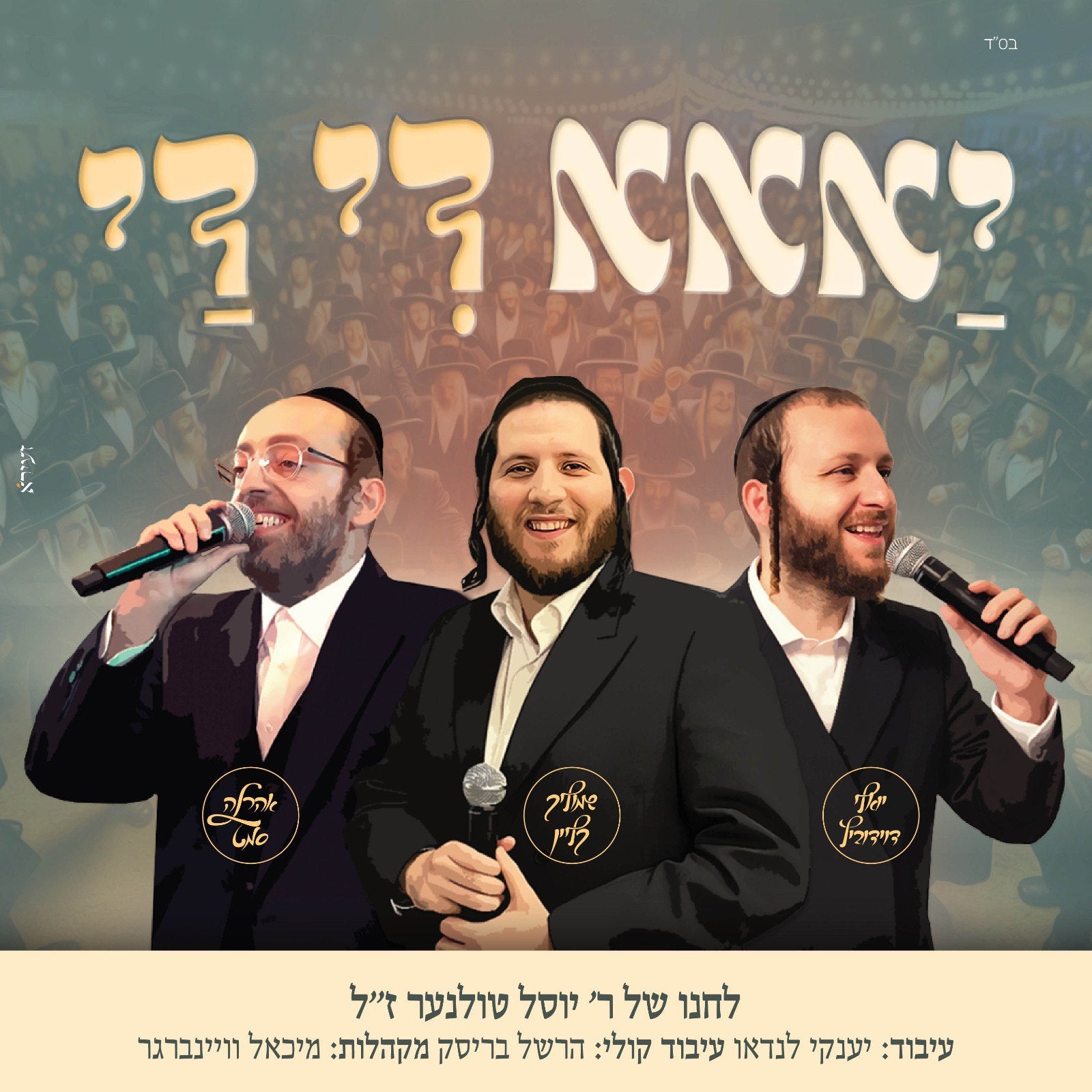 Shmulik Klein, Ahrele Samet & Yoely Davidowitz - Yaaa Di Dey [Cover] (Single)