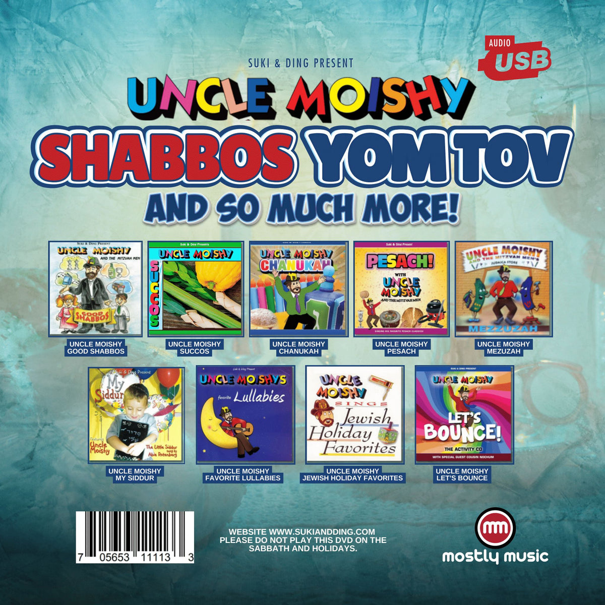Uncle Moishy - Shabbos Yom Tov (USB)