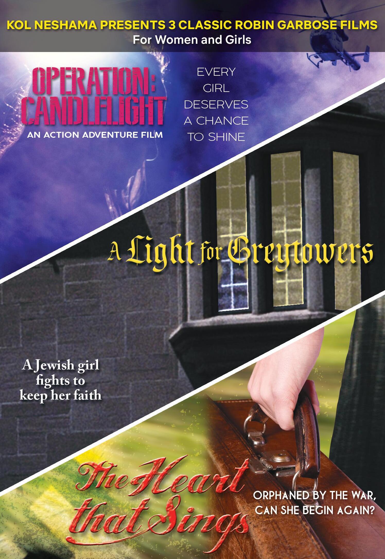 Robin Garbose - Kol Neshama 3 Films (USB)