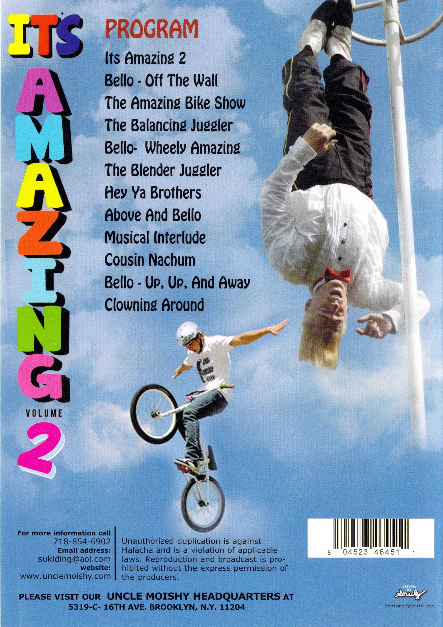 Uncle Moishy - It's Amazing 2