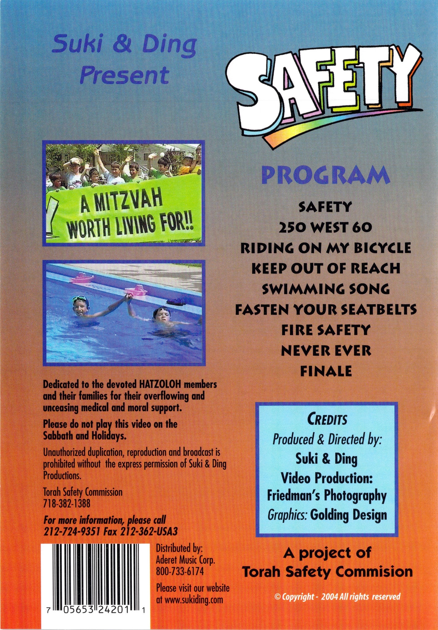 Uncle Moishy - Safety