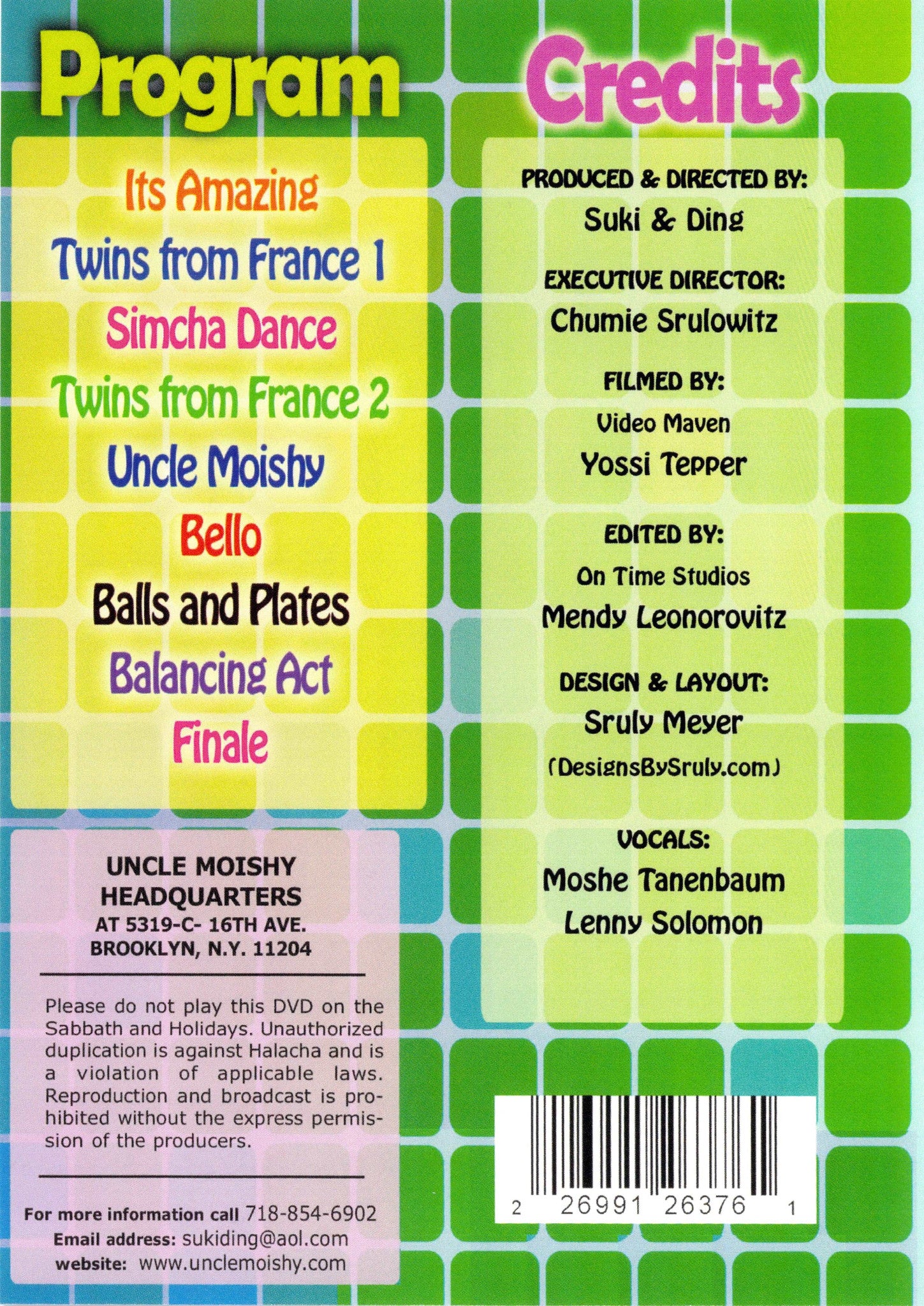 Uncle Moishy - It's Amazing