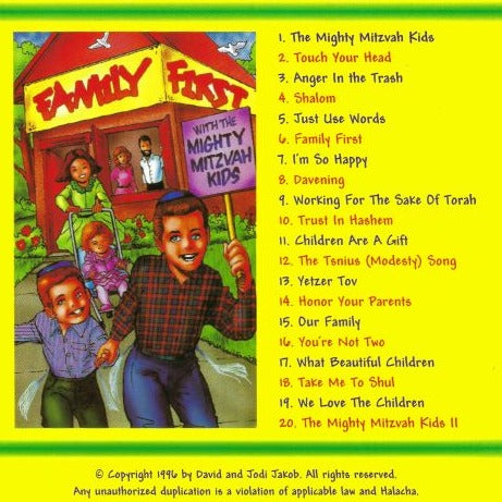 Family First With The Mighty Mitzvah Kids