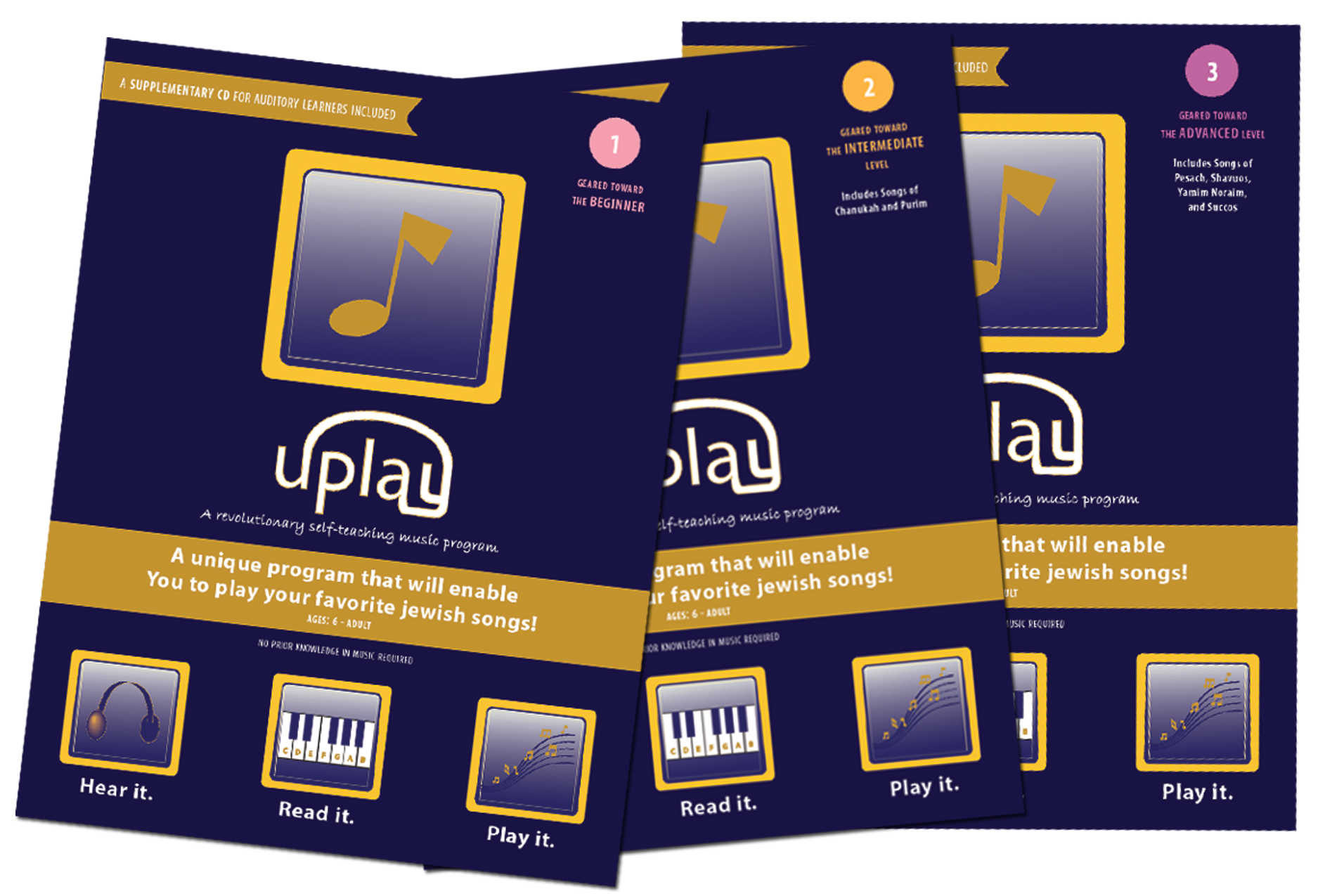 Uplay set (includes 3 Books)