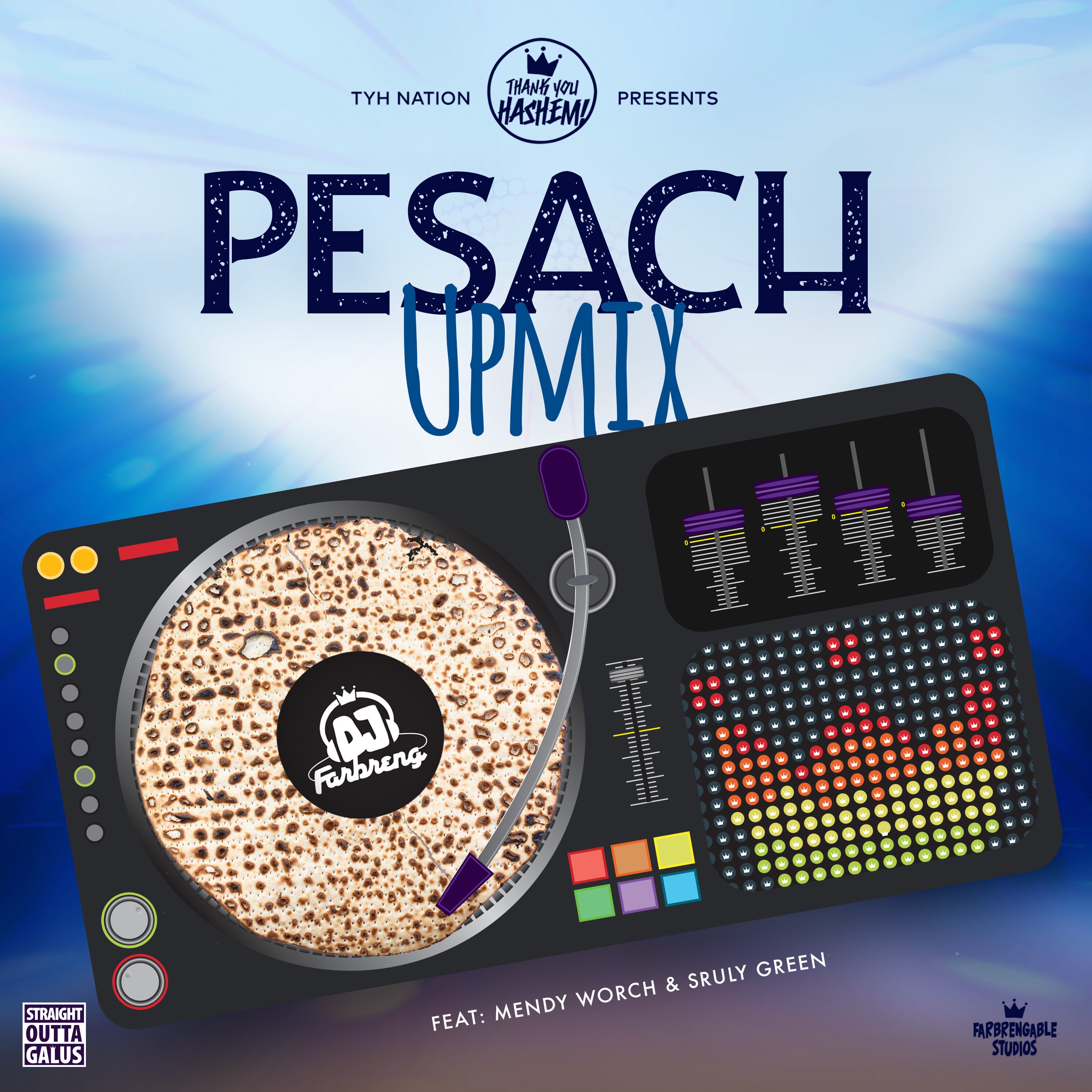 DJ Farbreng ft. Mendy Worch & Sruly Green - Pesach Upmix