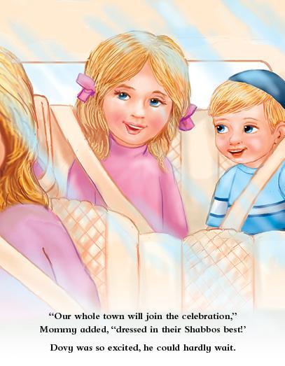 Lite Boy #5 - Dovy and the Hachnasas Sefer Torah