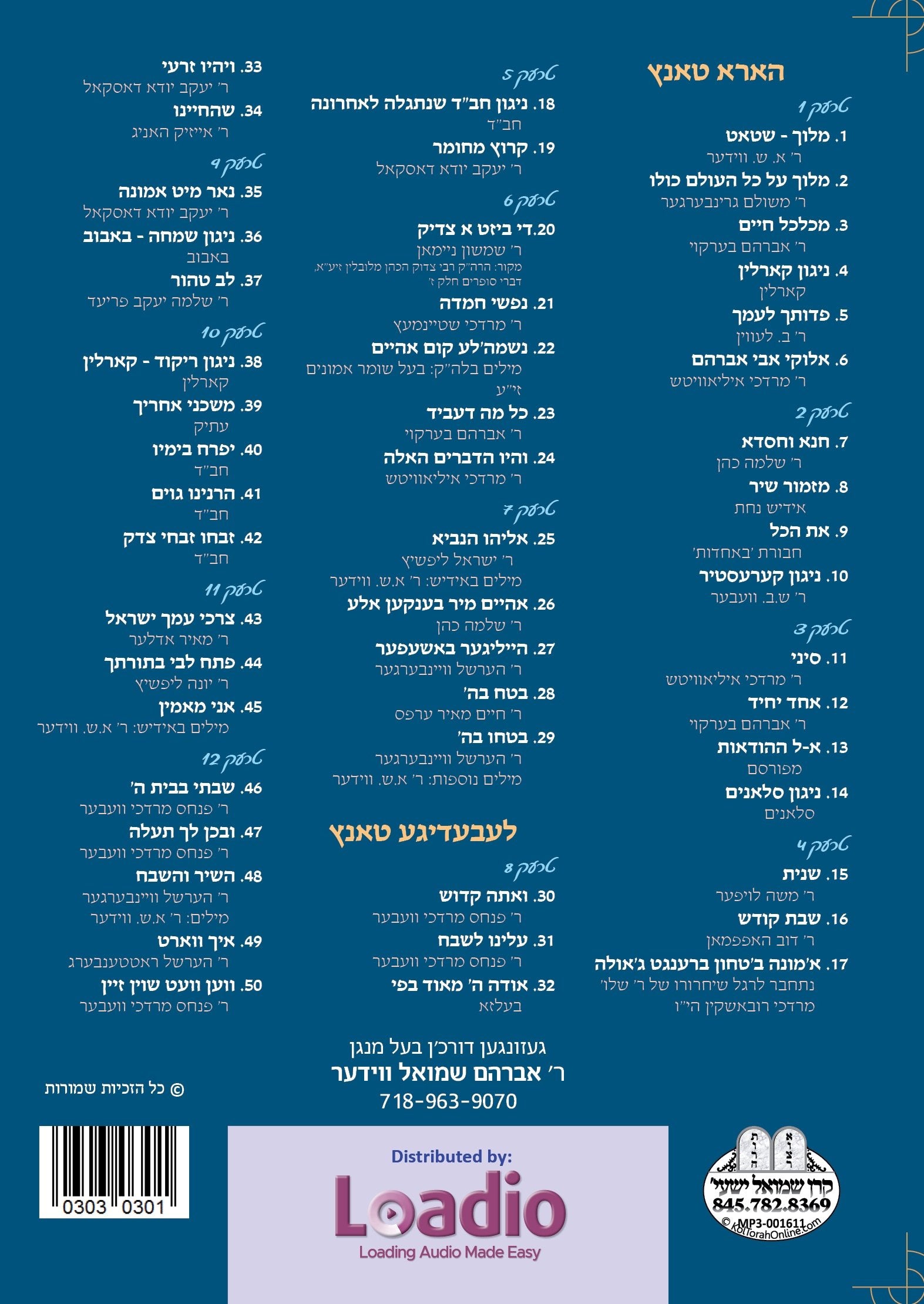 Avrohm Shmuel Veeder - A Frishe Tantz 3