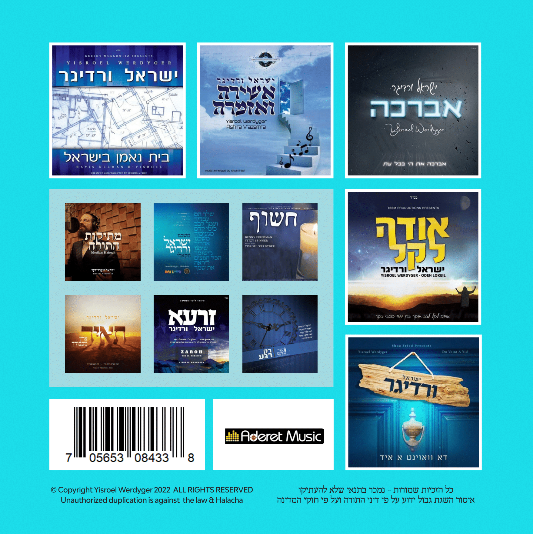 ישראל ורדיגר- אוסף USB