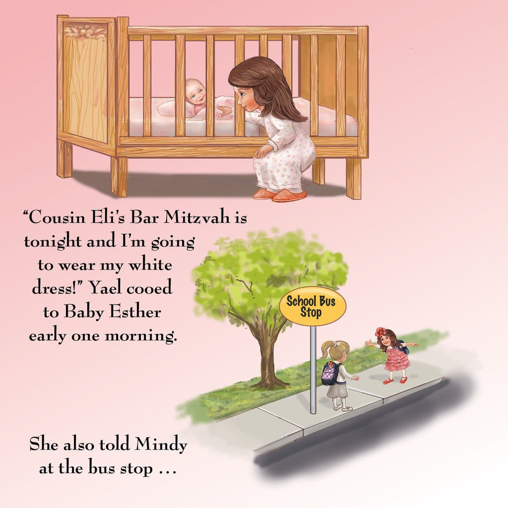 Yael and Her New White Dress