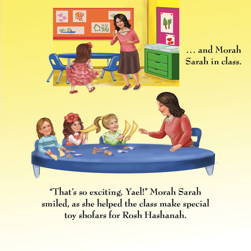 Yael and Her New White Dress