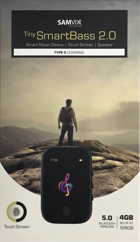 Tiny SmartBass 2.0 - 4GB (black)