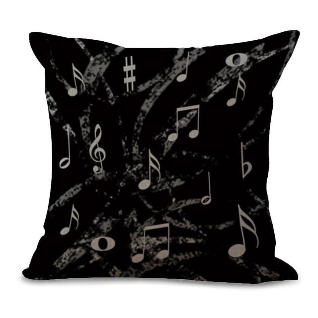 כיסויי כרית של Music Note