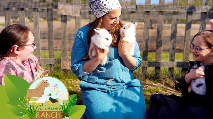 Yossi & Leah's Ranch - Bunnies & Pony (Video)