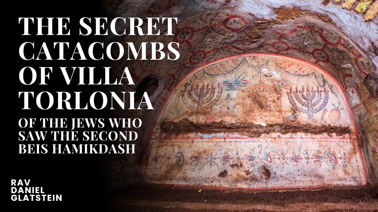 R' Daniel Glatstein - The Secret Catacombs Of Villa Torlonia (Video)