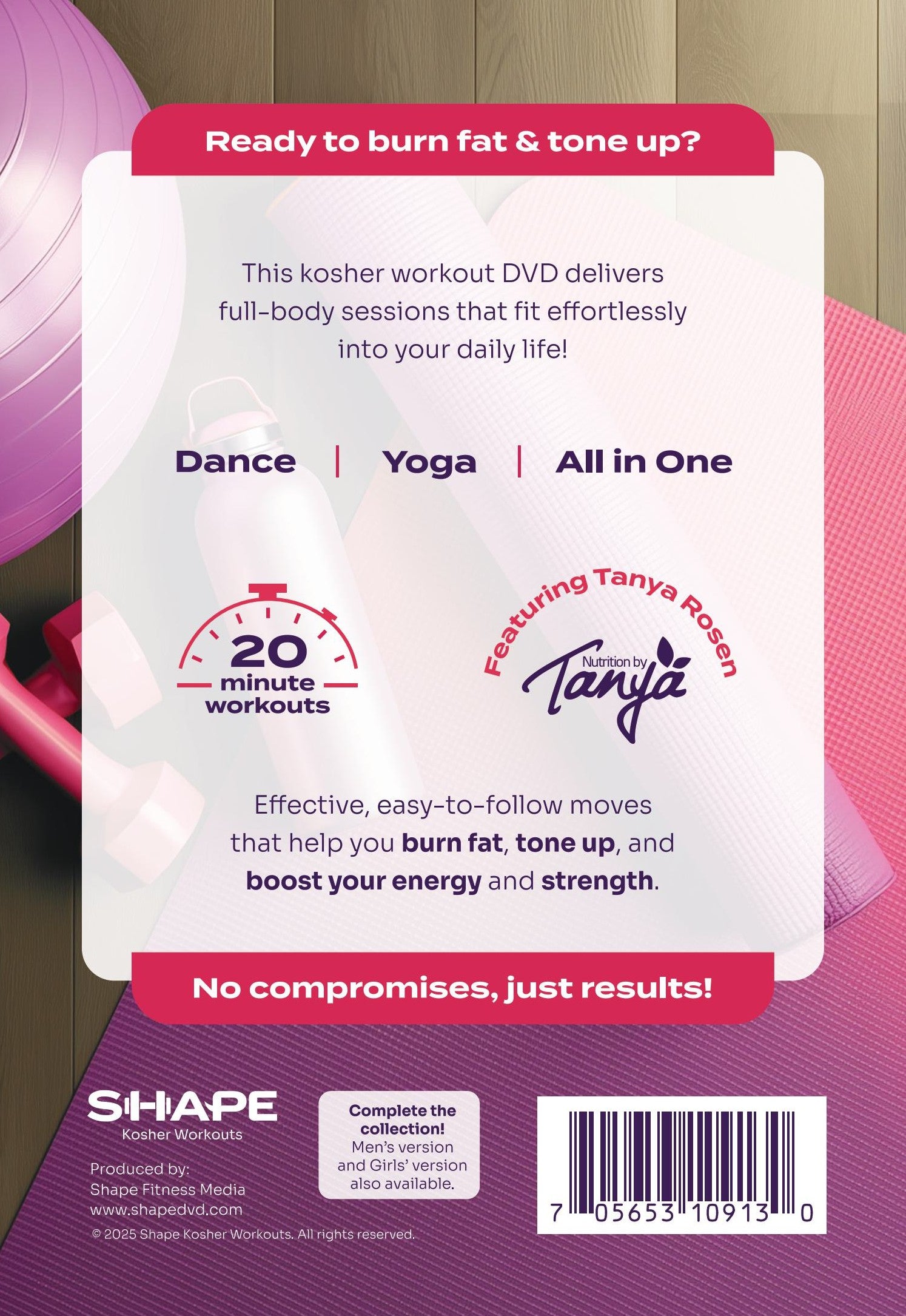 Shape Kosher Workouts - Women (Video)