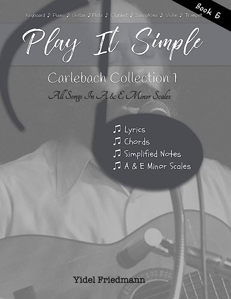 Play It Simple - Carlebach Collection 1 (Book)