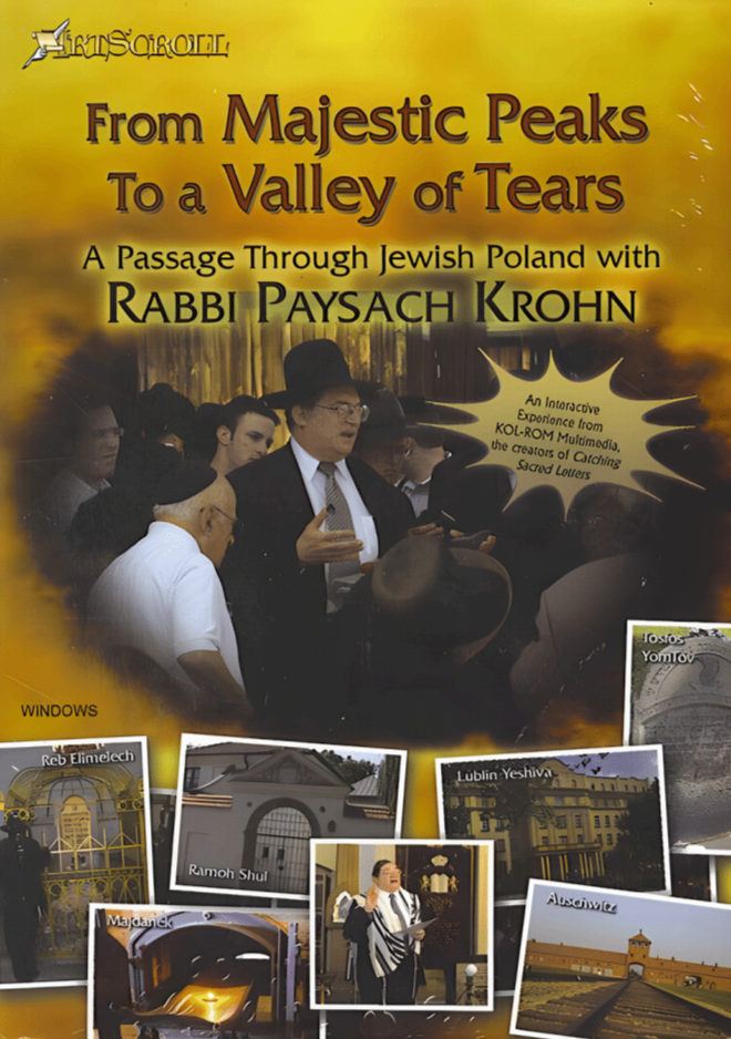 R' Paysach Krohn - From Majestic Peaks To A Valley Of Tears (Video)