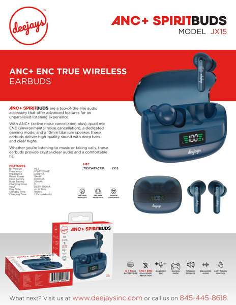 JX15 Earbuds