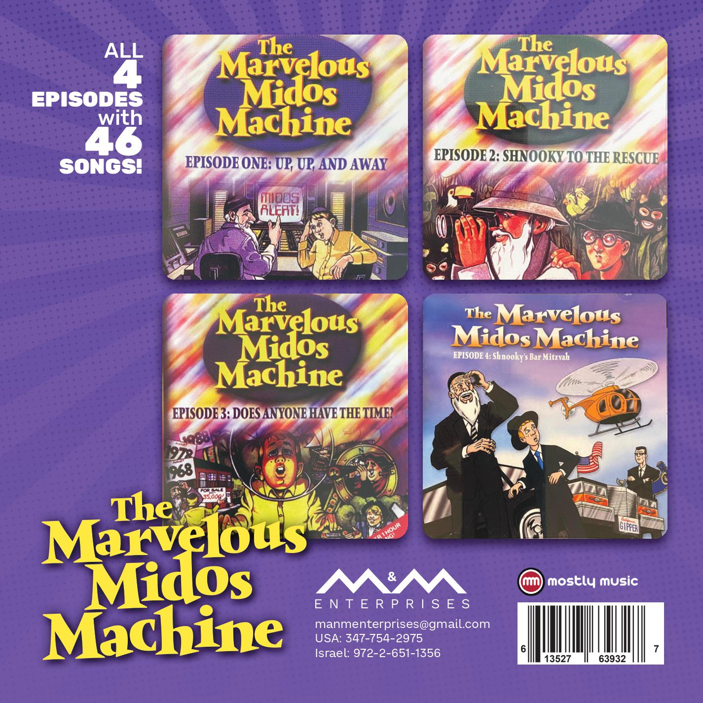 Marvelous Middos Machine - Episodes 1-4 (USB)