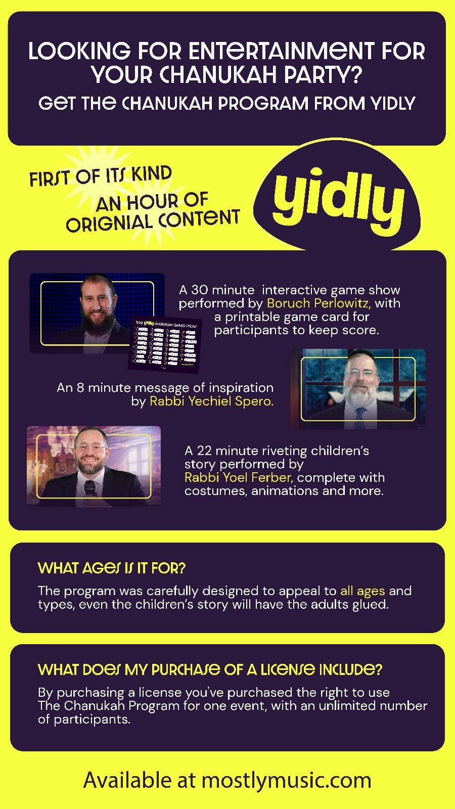 Yidly - The Chanukah Program (Interactive Video)