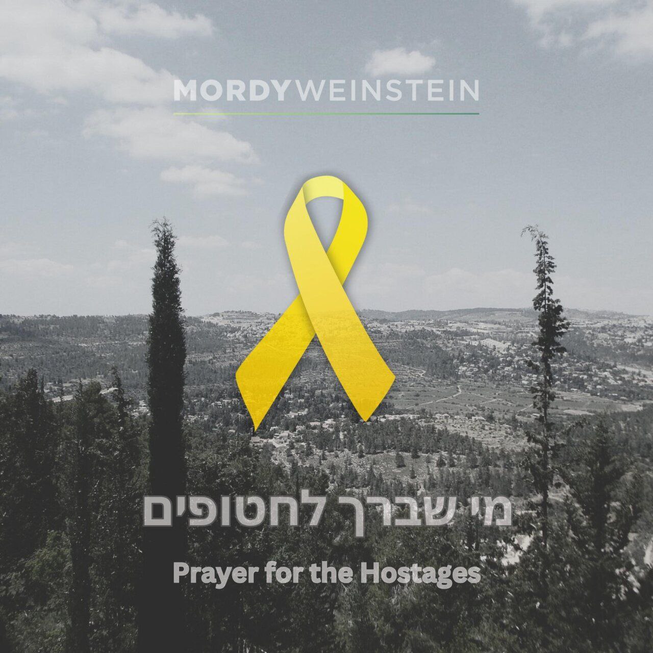 Mordy Weinstein - Prayer for the Hostages (Single)