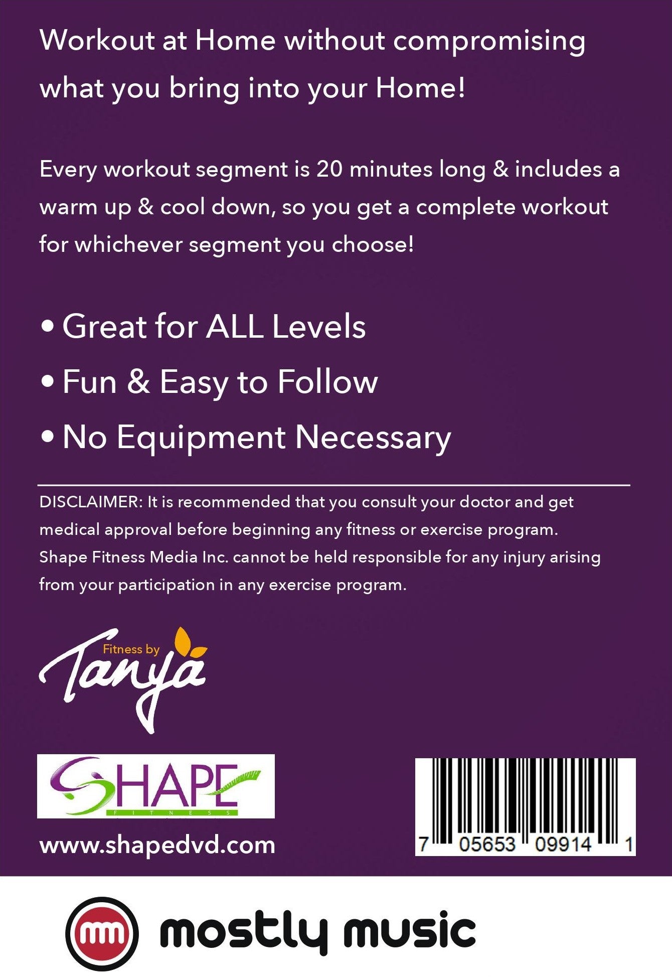 Shape Fitness Kosher Workouts Collection [USB] (Video)