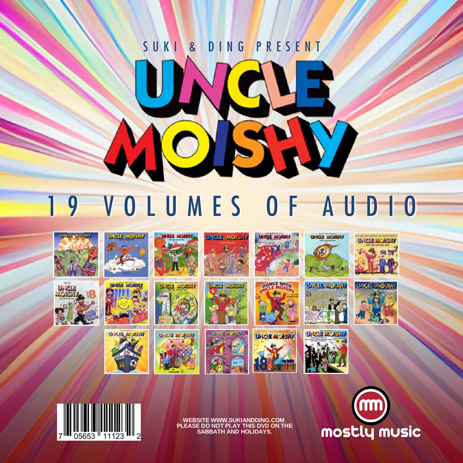 Uncle Moishy - Vol. 1-19 (USB)