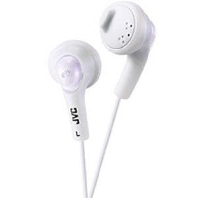 JVC HAF160W Gumy Earbud Headphone White