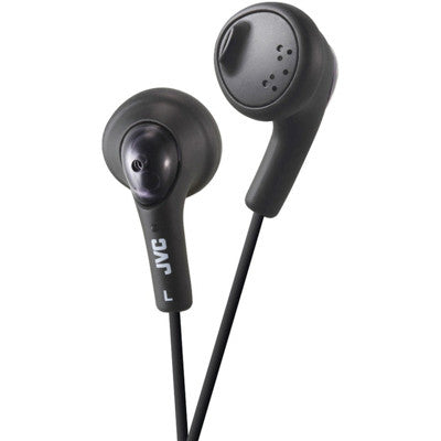 JVC HAF160B Gumy Earbud Headphone Black
