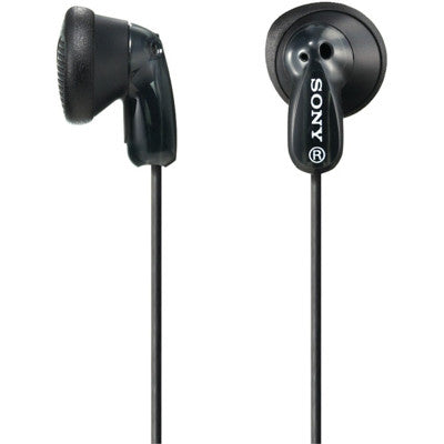 Sony MDR-E9LP/BLK Earbud Headphones, Black
