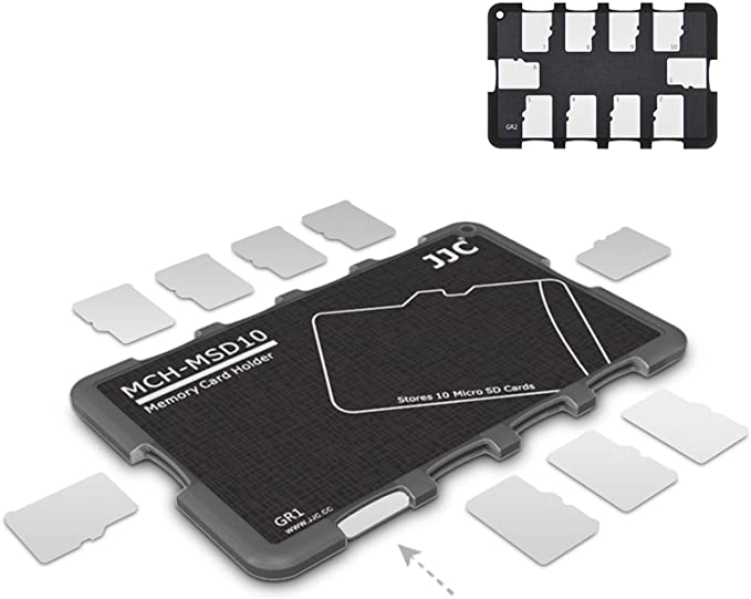 10 Slots Micro SD Card Case Holder