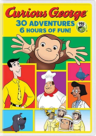 סקרן ג'ורג' - אוסף 30-הרפתקאות (DVD)