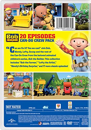 בוב הבנאי - 20 פרקים Can-Do Crew Pack (DVD)