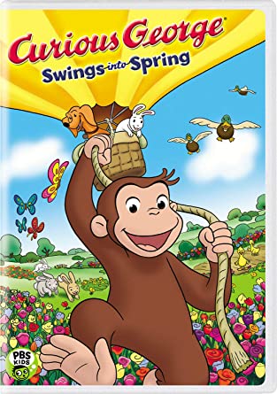 סקרן ג'ורג' - Swings into Spring (DVD)