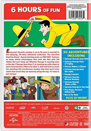 Curious George - 30-Adventure Collection (DVD)