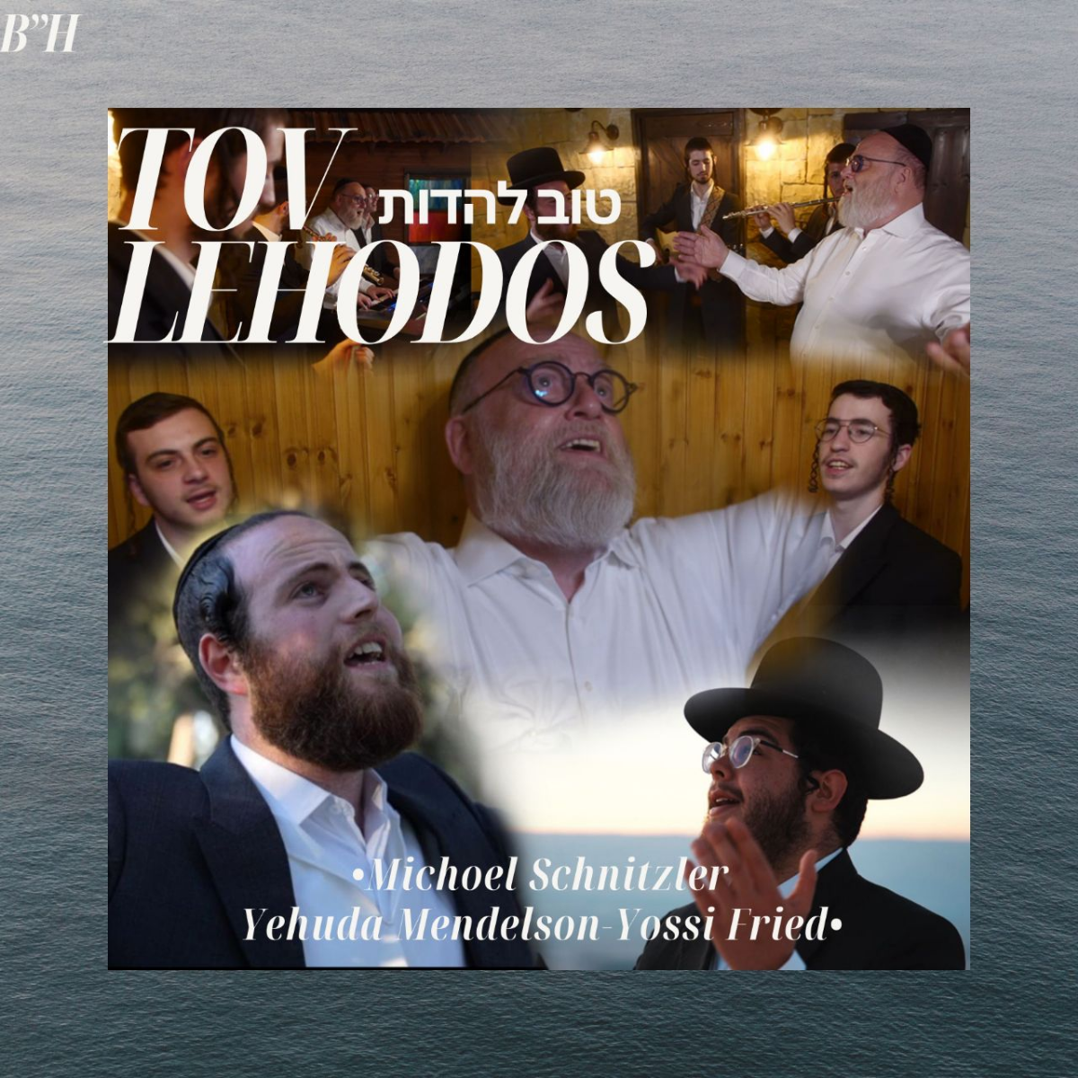 Michoel Schnitzler, Yehuda Mendelson & Yossi Fried - Tov Lehodos (Single)
