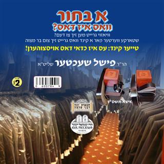 R' Fishel Shechter - A Bocher Vos Is Dos