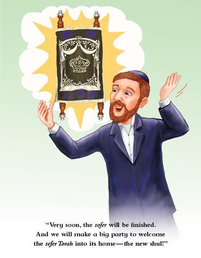 Lite Boy #5 - Dovy and the Hachnasas Sefer Torah