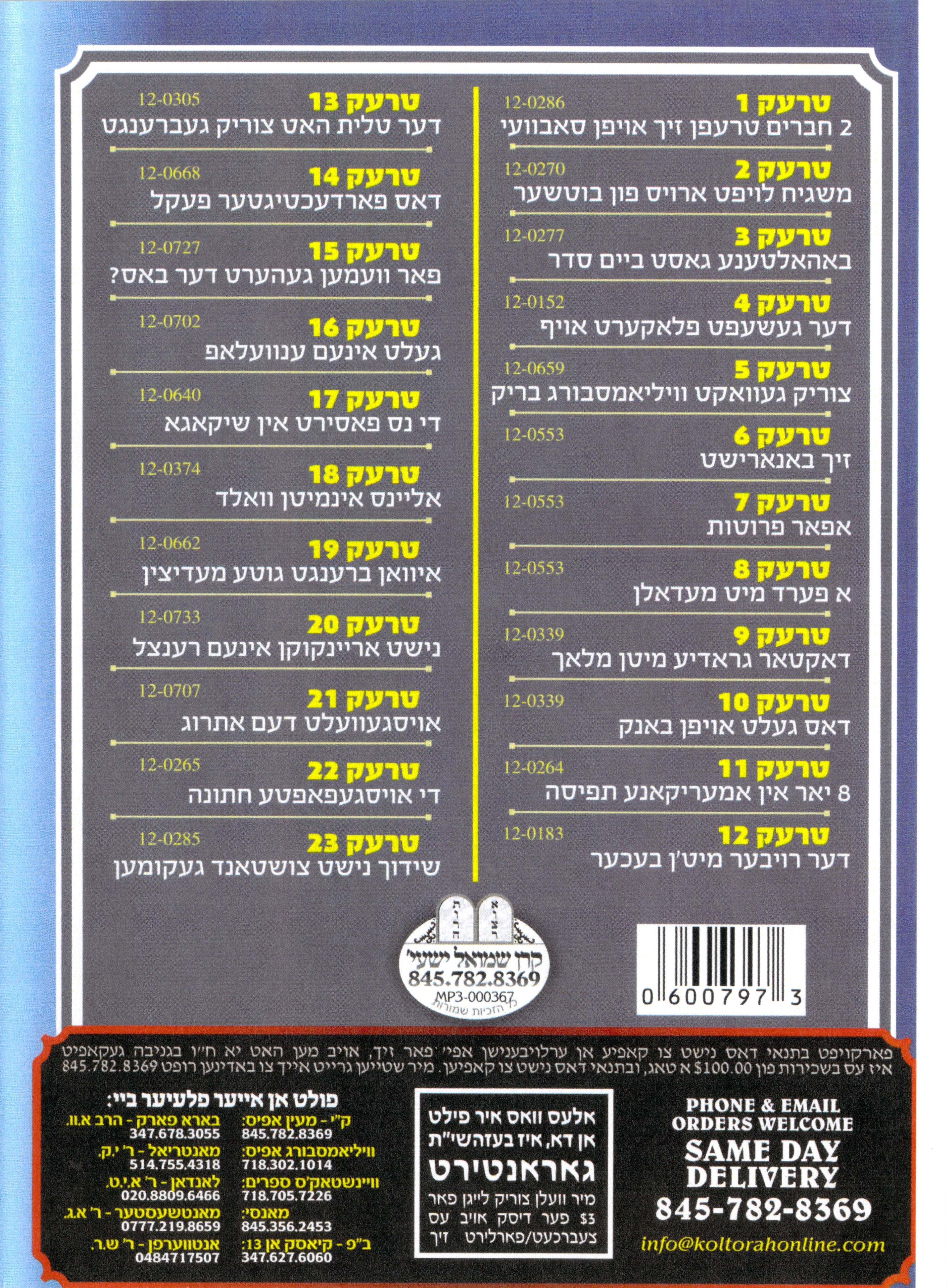 R' Fishel Shechter - Kinder Masiyos 1