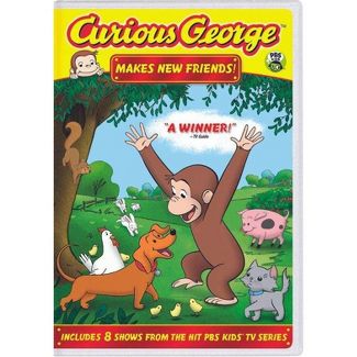 Curious George - Curious George Makes New Friends (DVD)