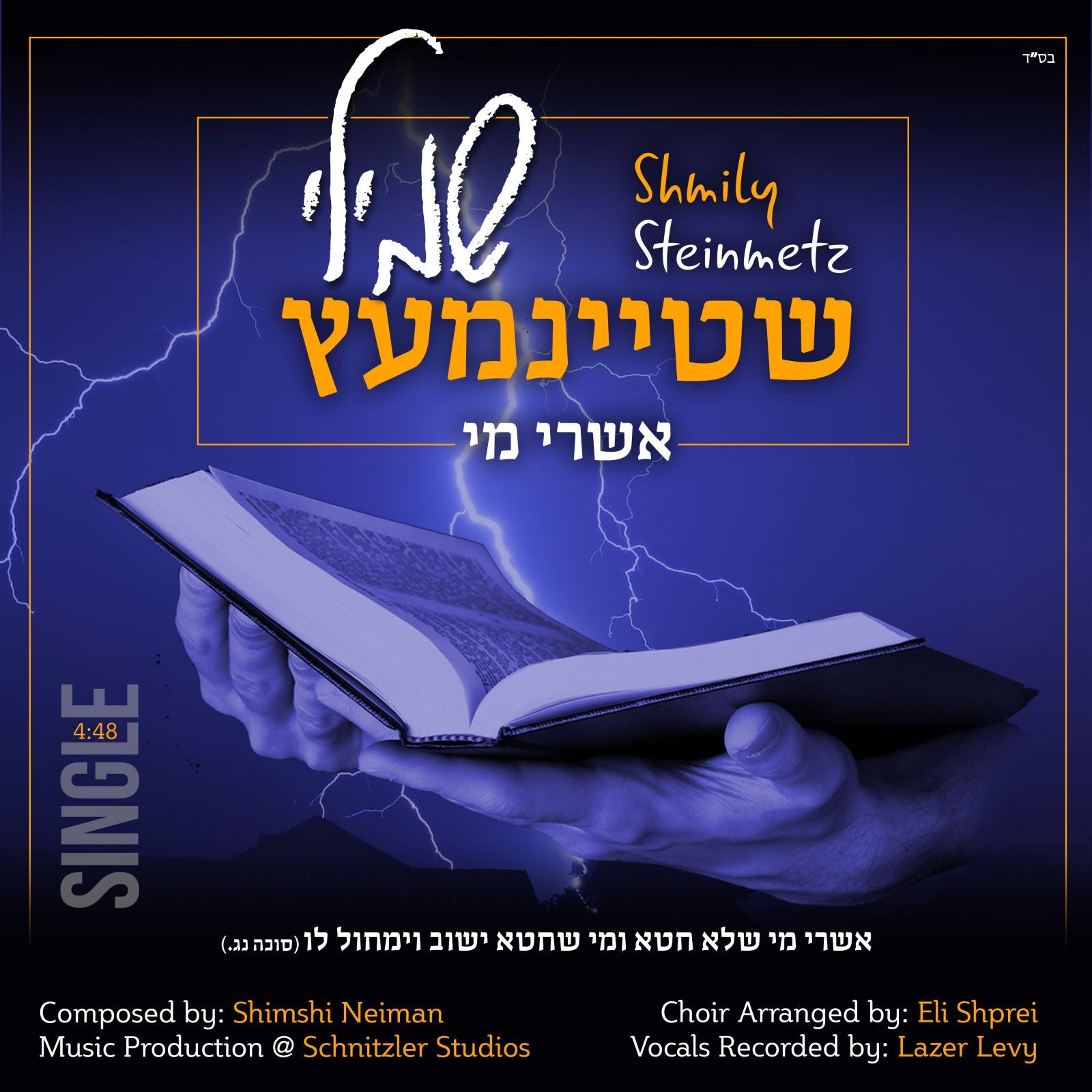 Shmili Steinmetz - Ashrei Mi (Single)