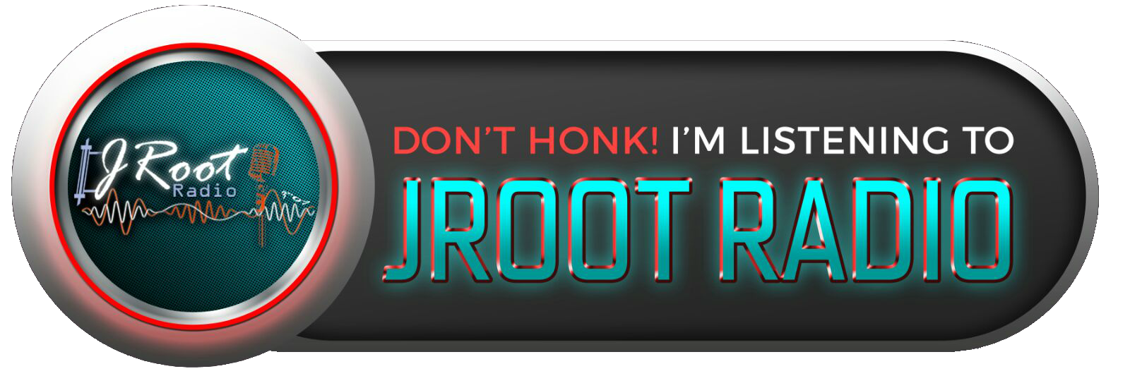 JRoot Radio Bumper Magnet