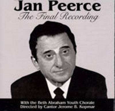 Jan Peerce - Final Recording