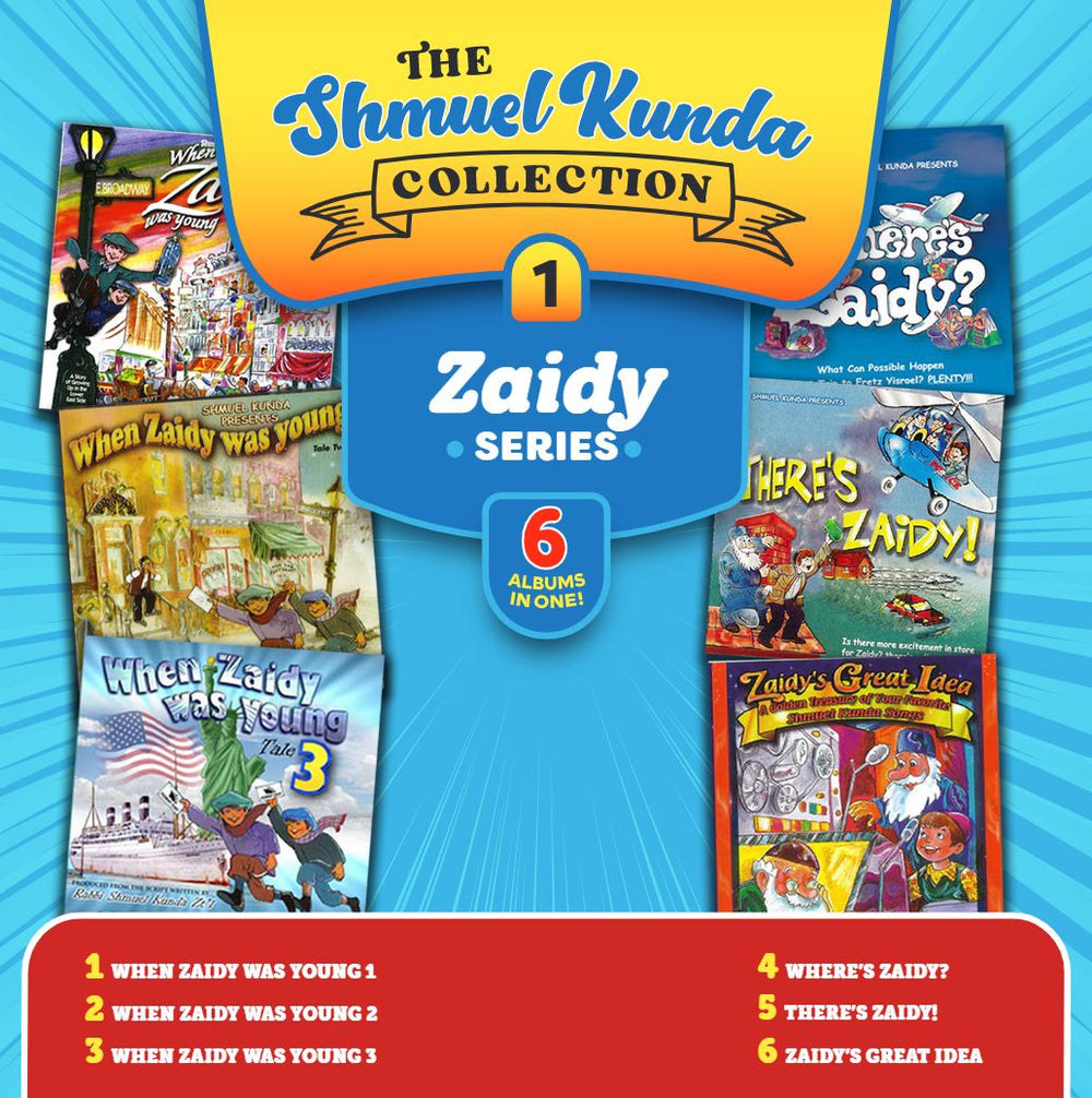 Zeidy Ritchy The Shmuel Kunda Collection 1 - Zeidy Series (USB)