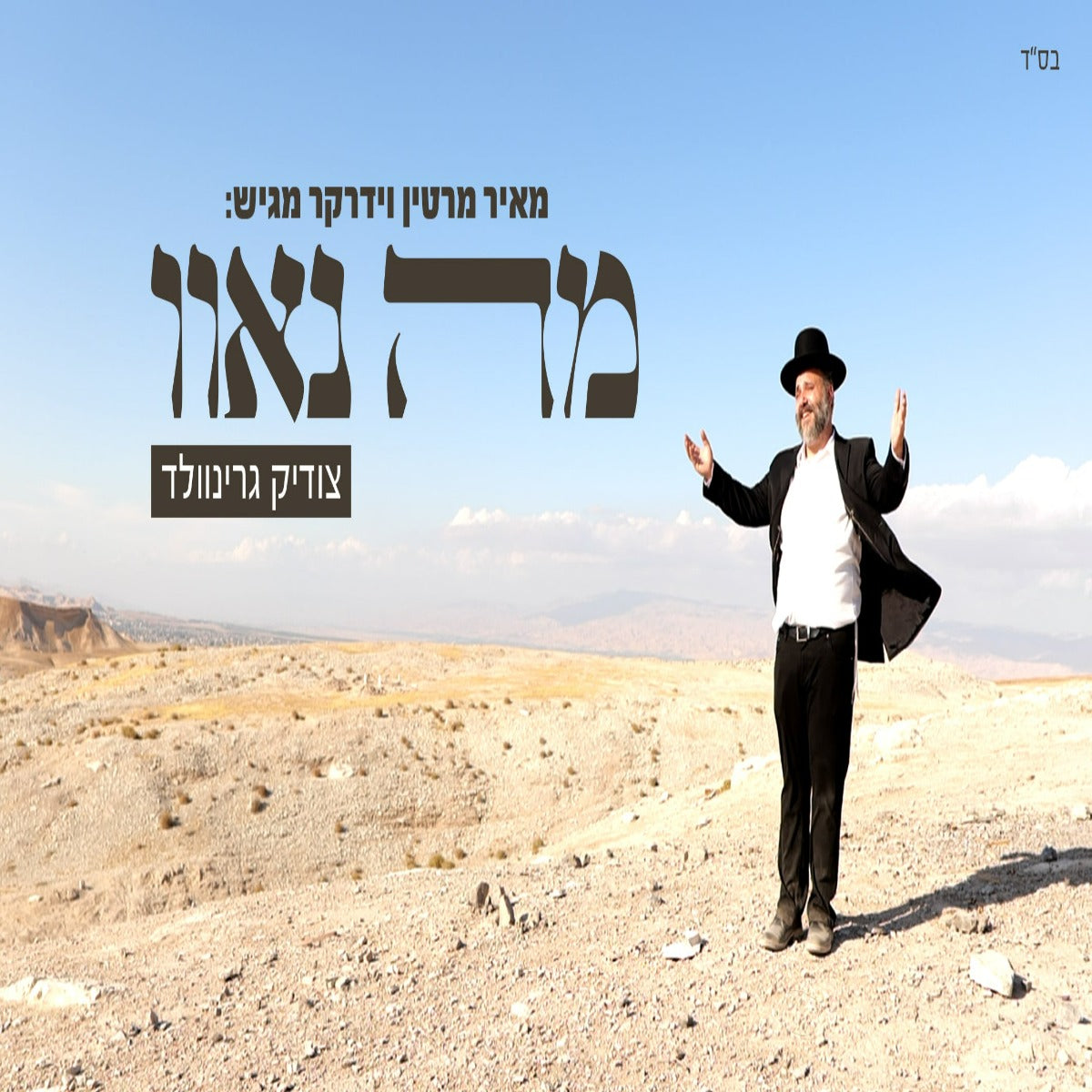 Meir Martin Widerker feat. Tzudik Greenwald - Ma Navu (Single)